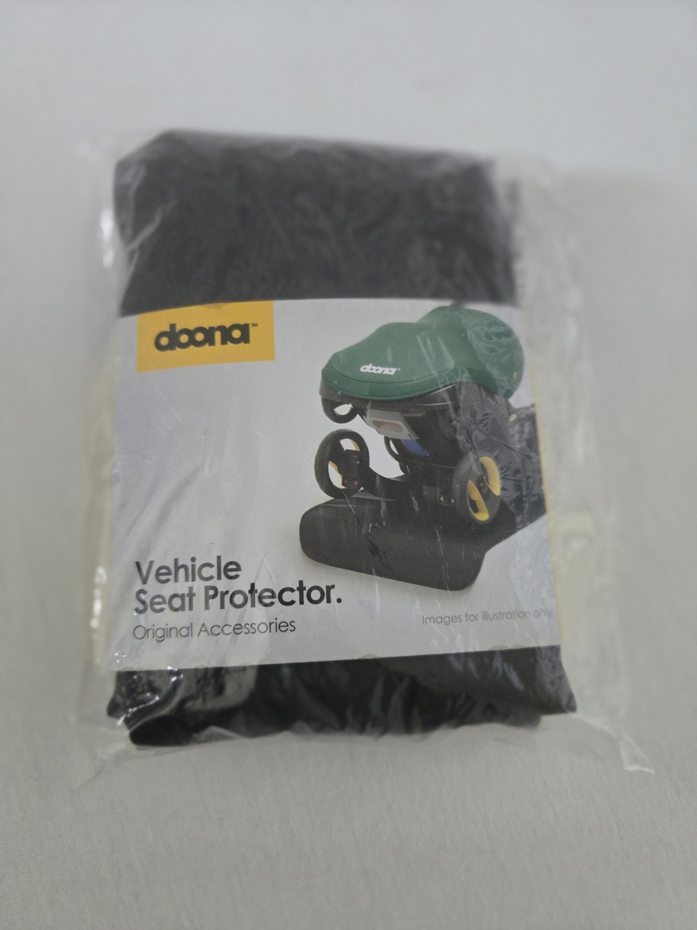 doona Black Vehicle Seat Protector - Kids Car Seat Accessory